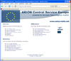 Arion-Service-Homepage Screenshot 2006